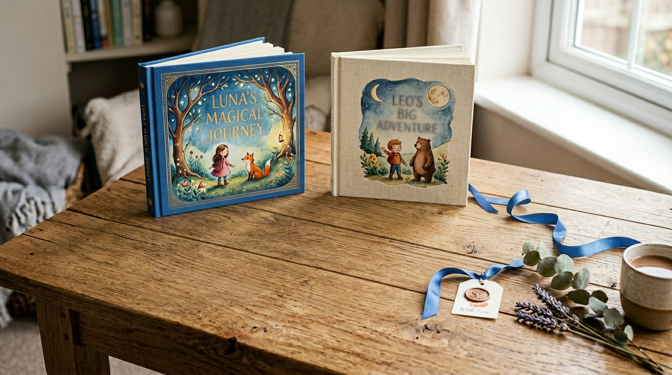 Персональная детская книга в печатном формате